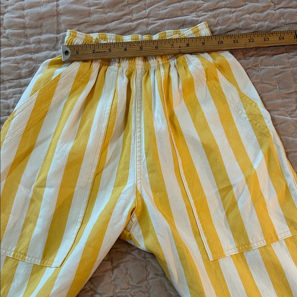 Big Bud Press action, pants Yellow and White Striped Pants XXS - Picture 2 of 10